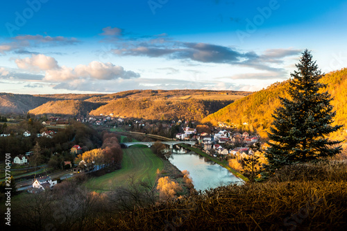 The Zbecno Village. Czech Republic.