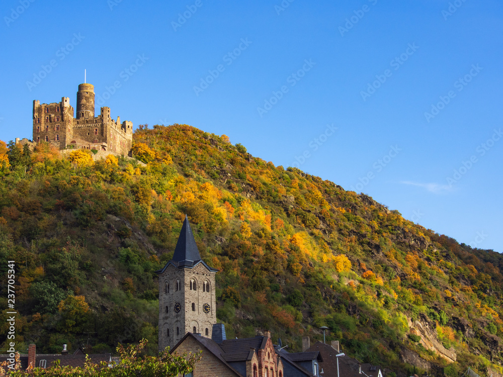 Burg Maus bei St. Goarshausen im Rheingau