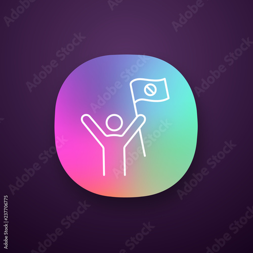 Protester app icon