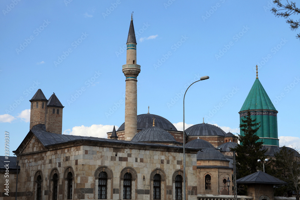 Mevlana Mosque in Konya City