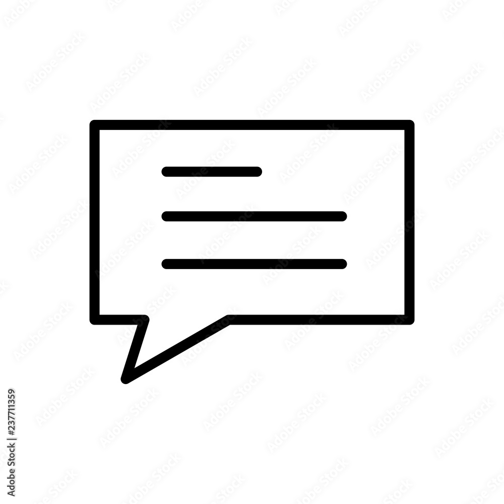 Message vector icon Message vector icon