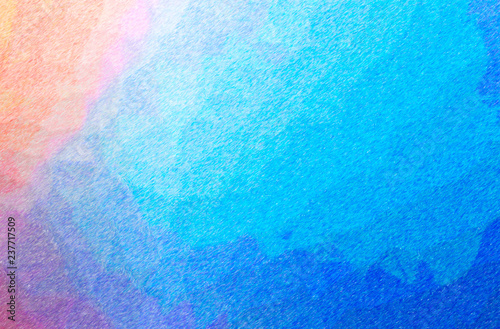 Illustration of abstract Blue And Purple Color Pencil High Coverage Horizonta...