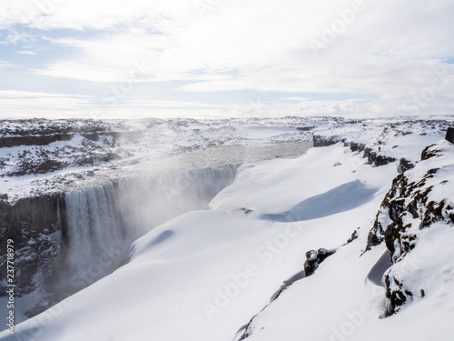 Dettifoss Waterfalls in Iceland