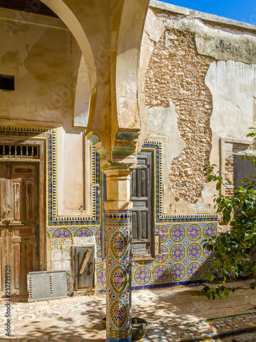 Ruins of Dar Caid Hajji's old mansion near Essaouira photo