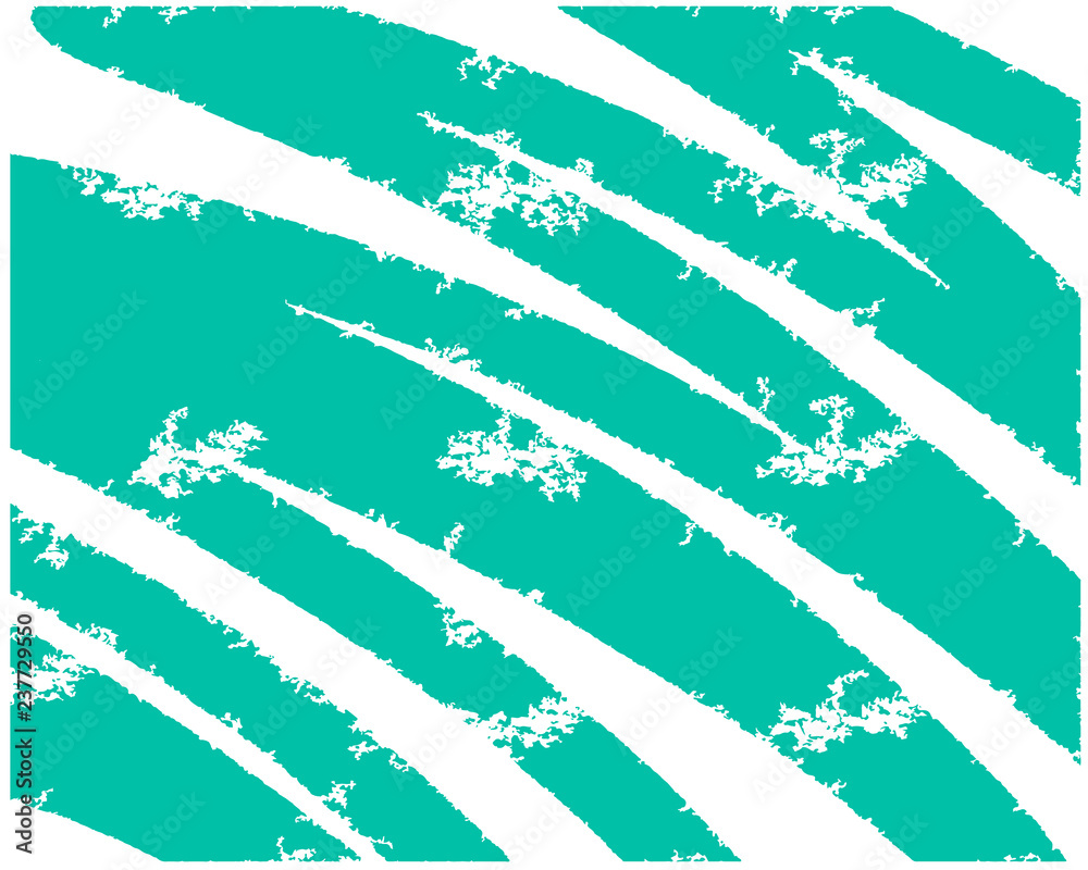 Fototapeta premium Turquoise hand drawn abstract background oilefferct for prints posters banners