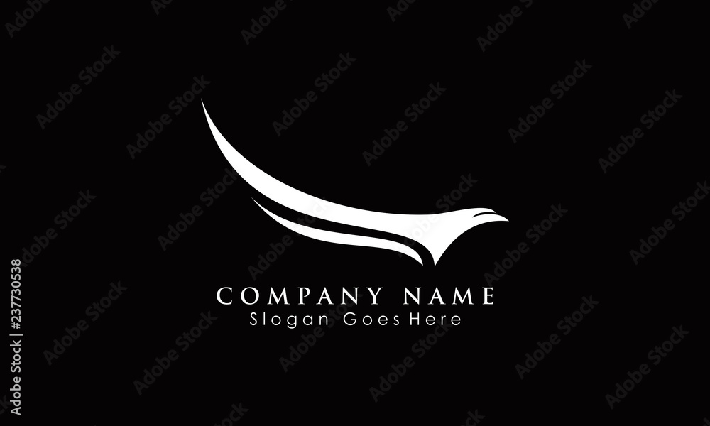 Naklejka premium icon eagle logo termplate