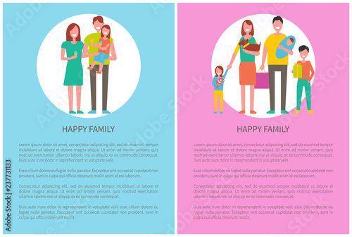 International Day of Families Poster Set with Text