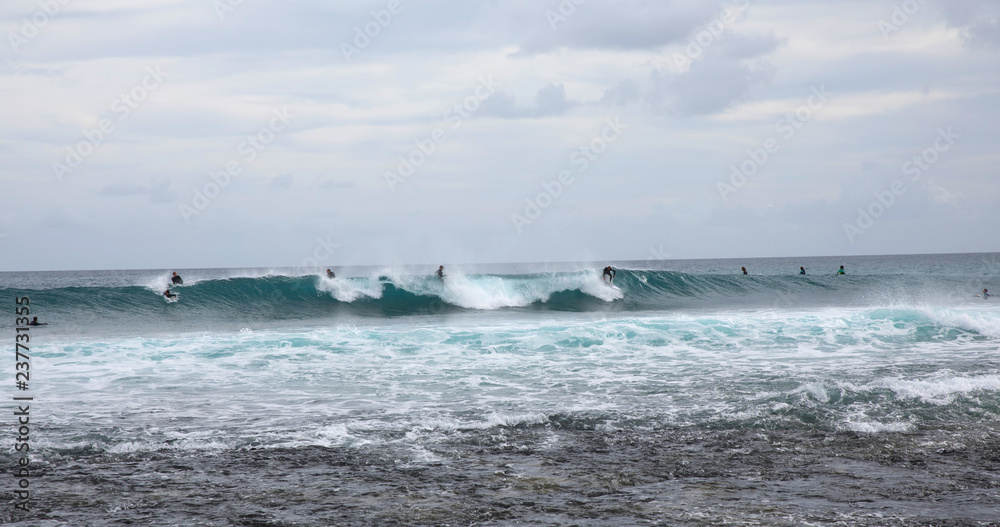 Surfer in Fuerteventura, Canary Islands