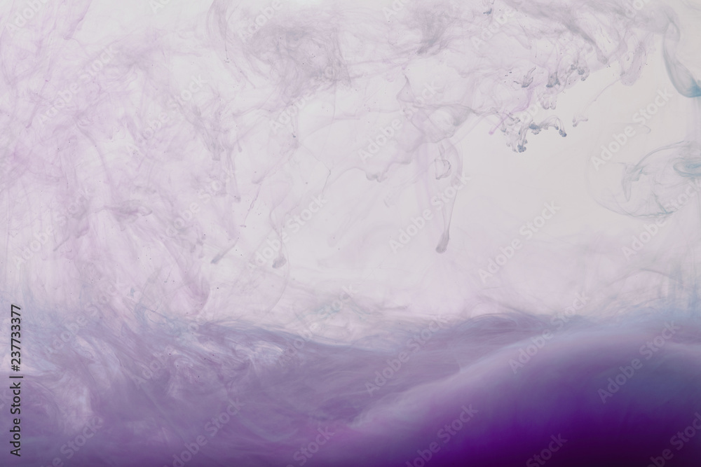 Fototapeta premium abstract background with violet swirls of paint