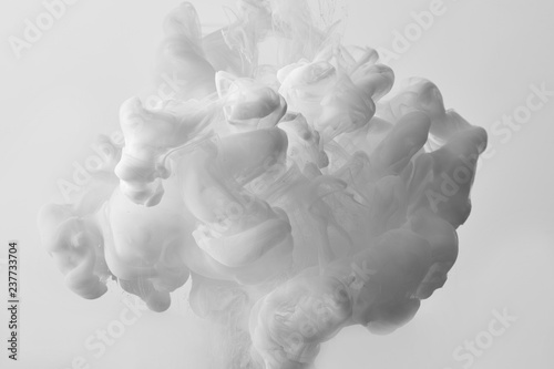 abstract background with white swirls of paint