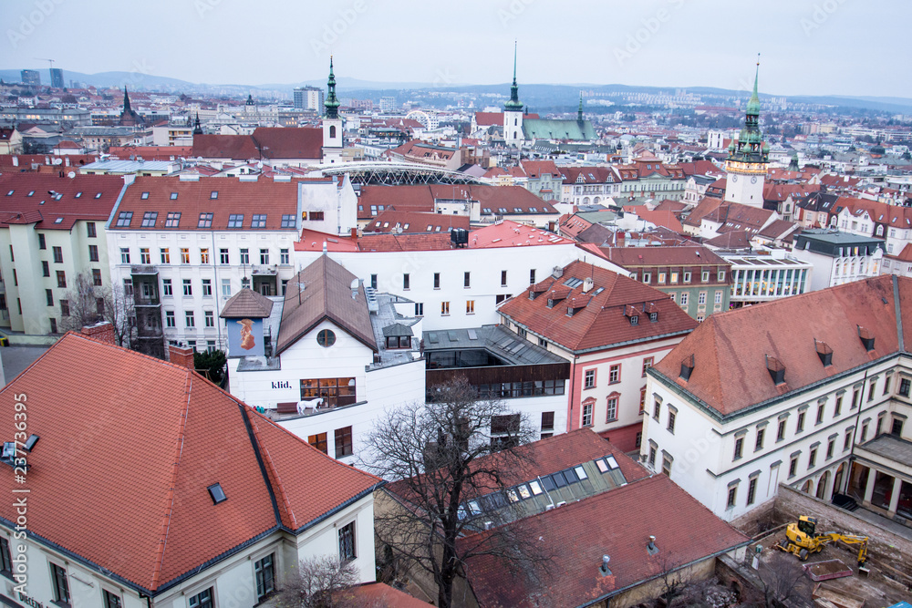 Obraz premium Brno view, Czech Republic, Europe