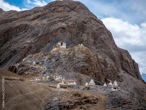 Zangla Monastery in Zanskar, India photo