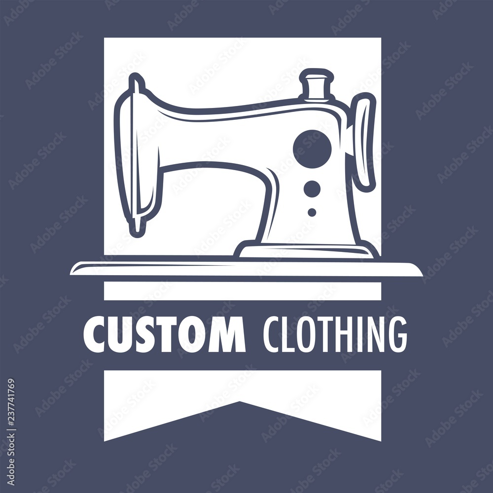 Custom clothing sewing machine design of new clothes