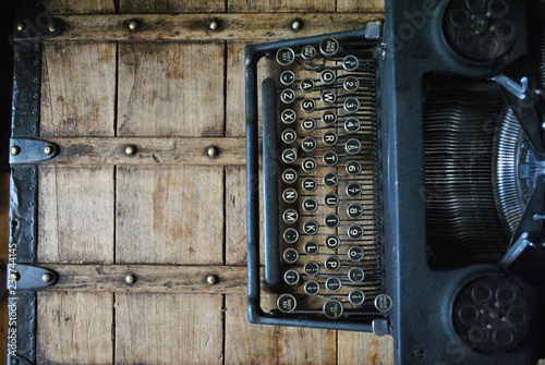 Maszyna do pisania retro