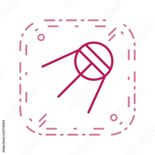 Sputnik Vector Icon