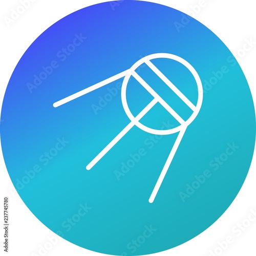 Sputnik Vector Icon
