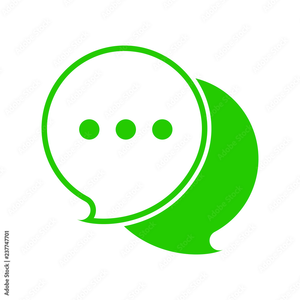 Speech bubbles icon. Dialogue sign isolated on white background. Communication symbol. Vector illustration Speech bubbles icon. Dialogue sign isolated on white background. Communication symbol. Vector illustration