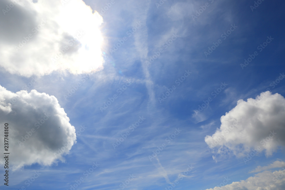 Obraz premium nice sky with clouds