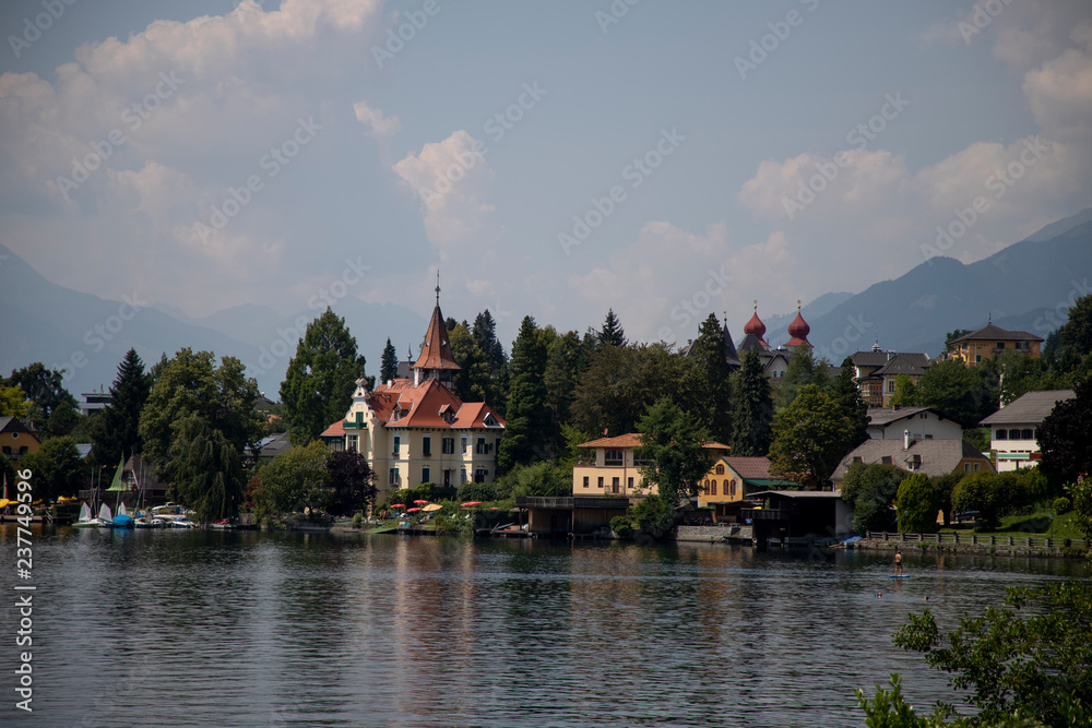 idyllic Village of Millstatt am See,Carinthia,Austria idyllic Village of Millstatt am See,Carinthia,Austria