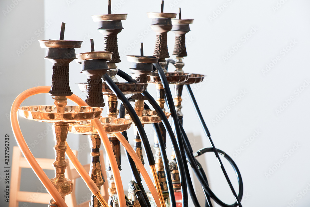 Group of hookahs Group of hookahs