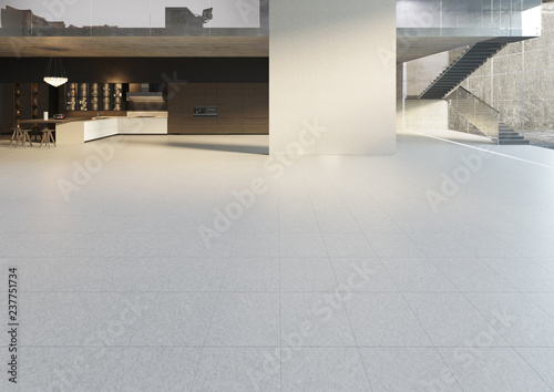 3d illustration. Loft Apartments