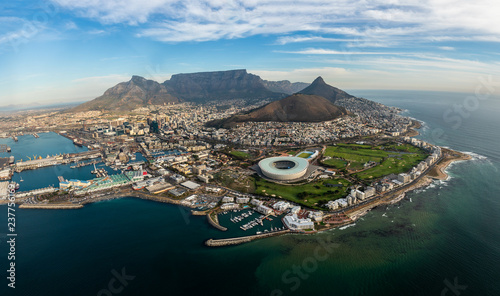 Capetown aerial view photo