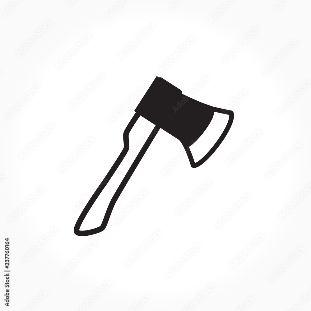Vector icon axe. Ax logo. Vector icon axe. Ax logo.