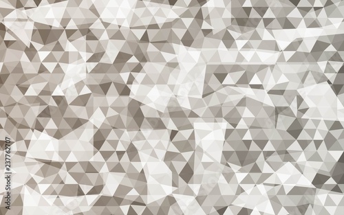 Low-Poly Triangular Geometric Background. Polygonal Mosaic Pattern. Futuristic Design. Vector illustration