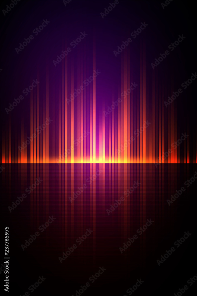 Abstract equalizer background