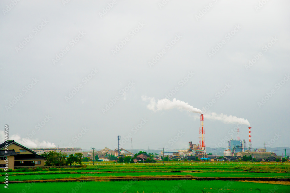 City view of Toyama, Japan. Toyama is one of the important cities in Japan for cultures and business markets. City view of Toyama, Japan. Toyama is one of the important cities in Japan for cultures and business markets.