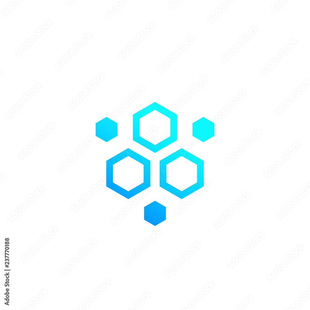 nanoparticles icon on white nanoparticles icon on white