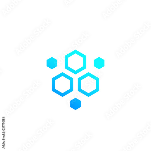 nanoparticles icon on white