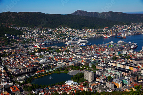 Stadt Bergen © Gerhard Köhler
