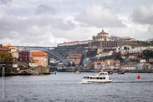 Porto Cityscape on a Cloudy Day