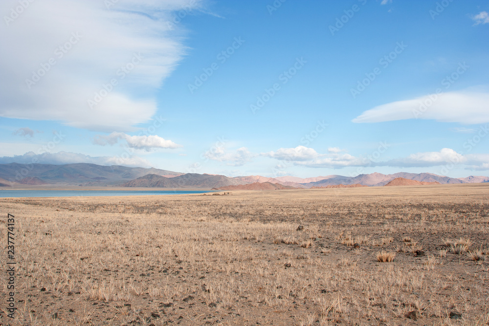 The Tolbo lake area in Mongolia