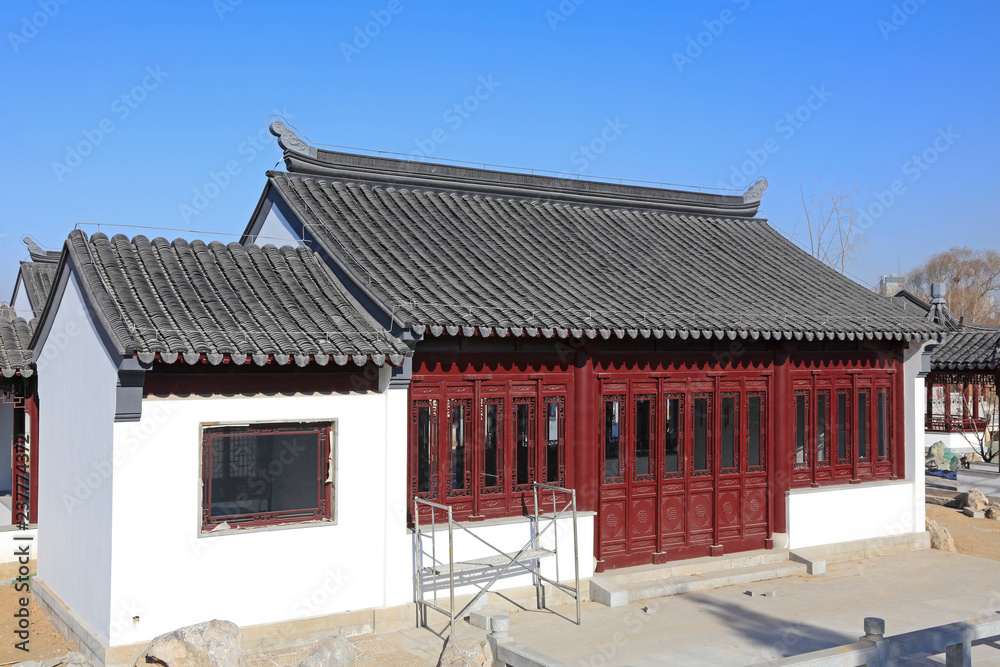 Chinese traditional style civil construction