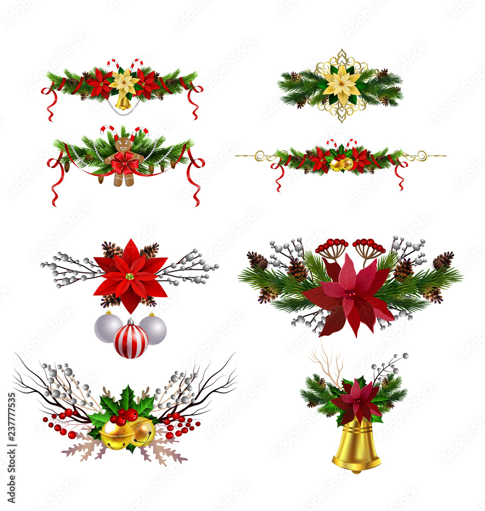 Christmas elements for your designs Christmas elements for your designs