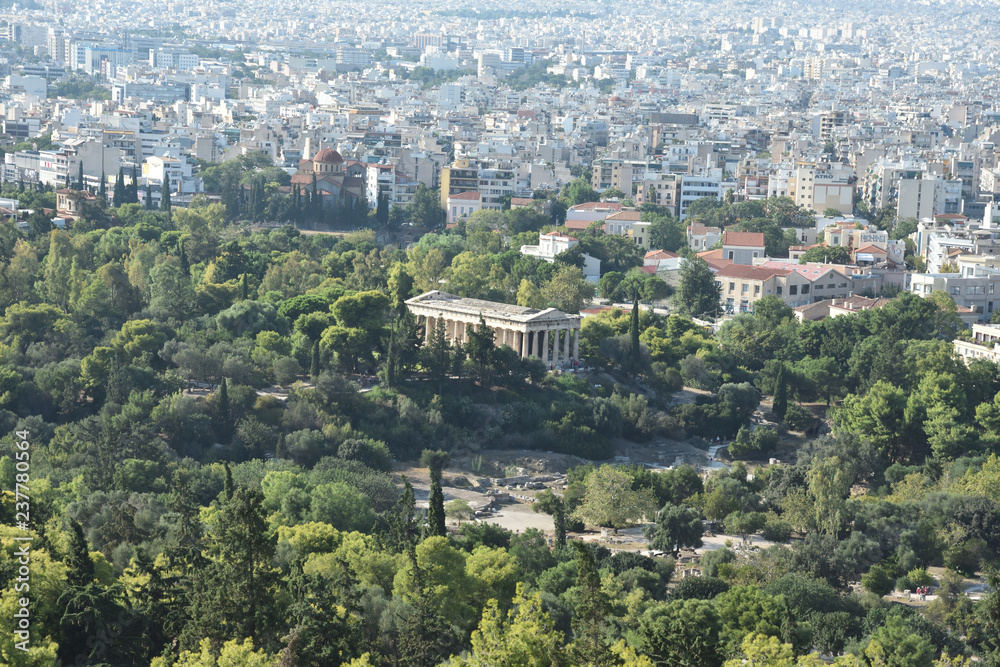 Athens temple