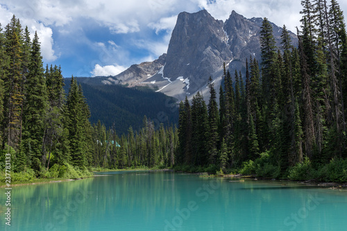 The Emerald Lake in the Banff National Park