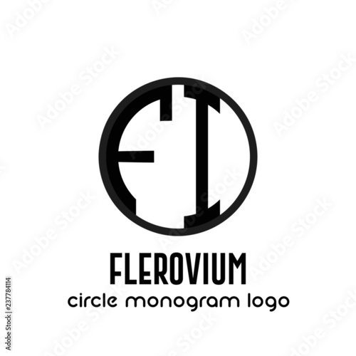 Logo emblema business simbolo identità monogramma logotipo compagnia ornamento classico