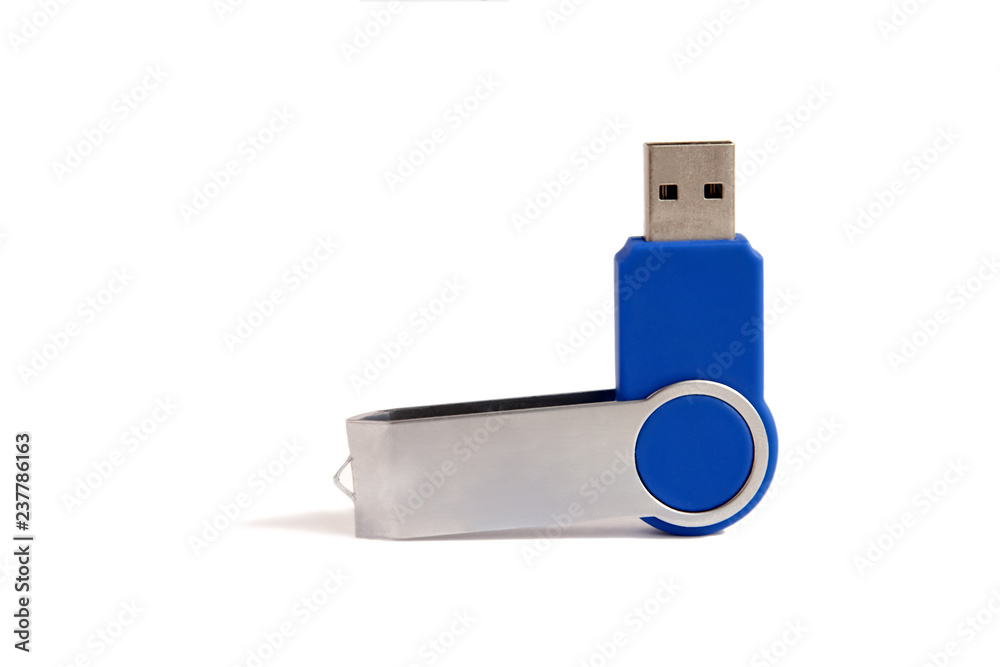 Usb flash card isolated white background Usb flash card isolated white background