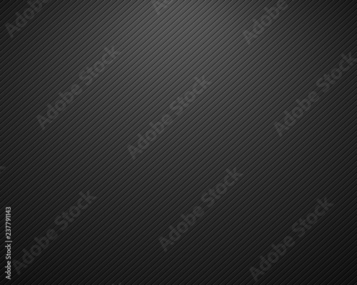 Dark horizontal background with diagonal stripes. Vector background with lighting.