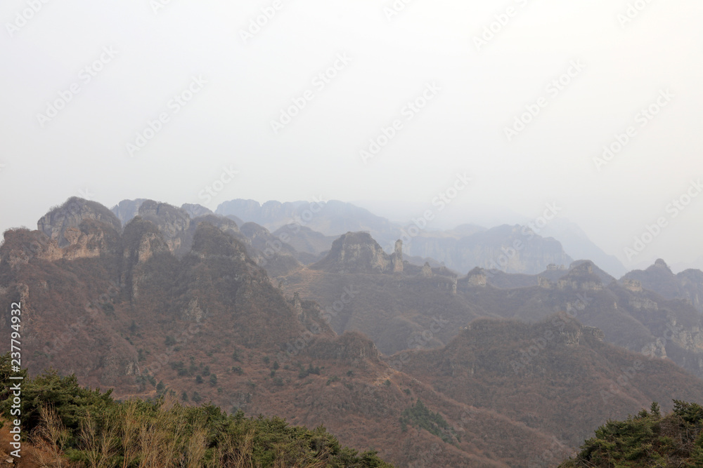 Obraz premium mountains natural scenery