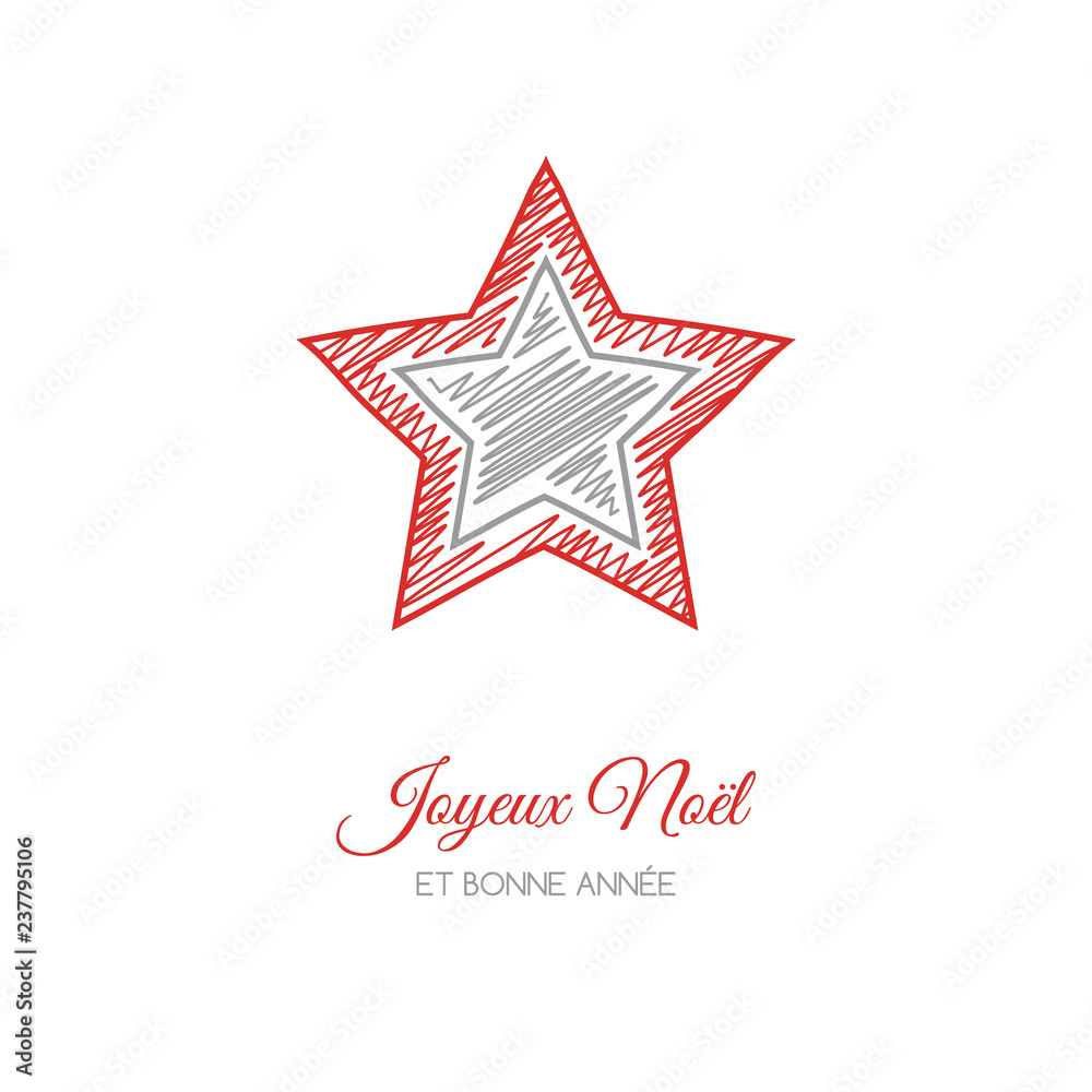 Joyeux Noel - translated from french as Merry Christmas. Vector Joyeux Noel - translated from french as Merry Christmas. Vector