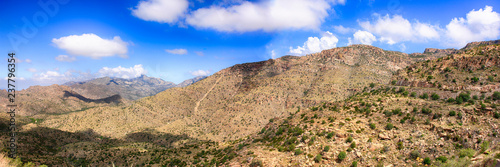 View from Thimble Peak on Mount Lemmon in Arizona