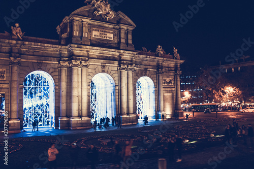 Puerta de Alcala of Madrid
