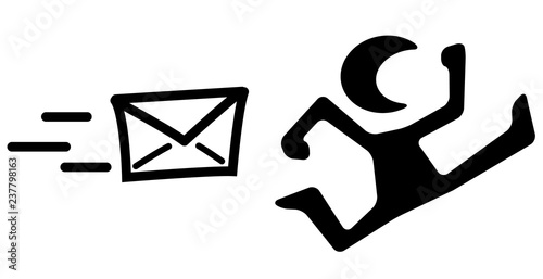 Message Chased Stencil