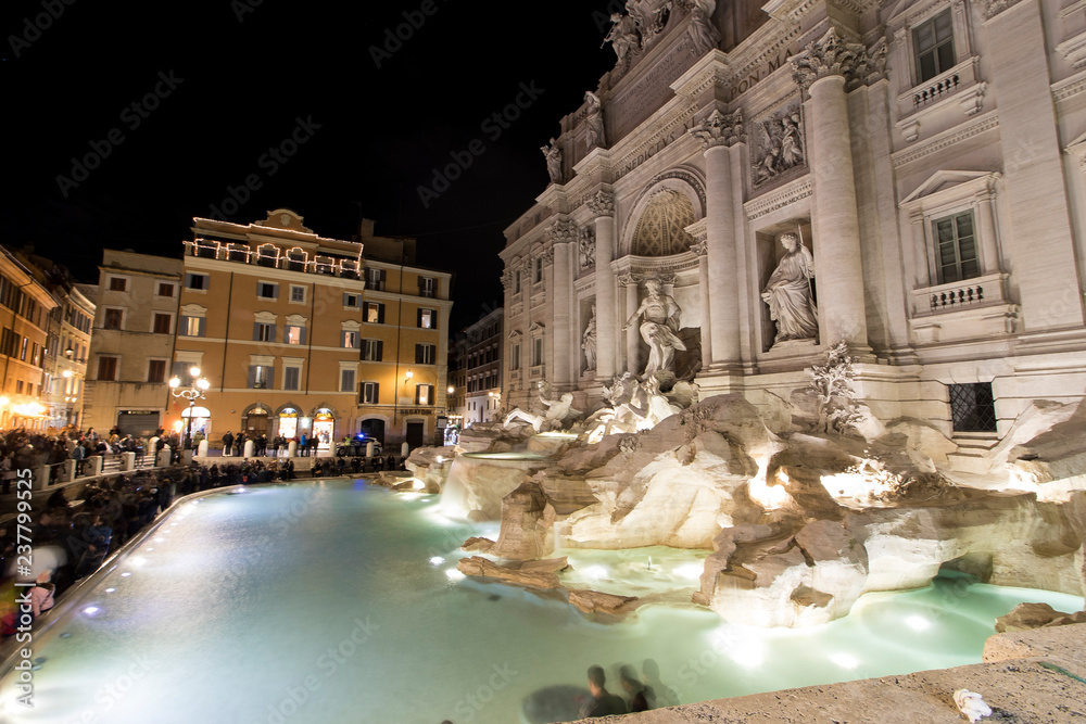 Naklejka premium Fontana di Trevi