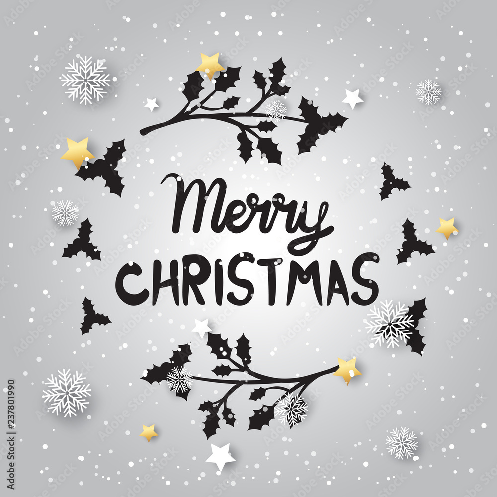 Fototapeta premium Hand drawn signs lettering 2019 for Happy New Year greetings cards,banners.Vector illustration