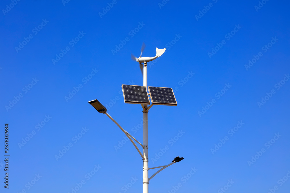 Solar wind street light Solar wind street light
